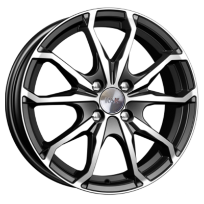 K&K 6x16/4x98 ET35 D58,5 Brent (КС733) Алмаз черный