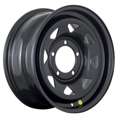 Off-Road Wheels 8x16/5x139,7 ET15 D110 УАЗ (треуг. мелкий) Черный