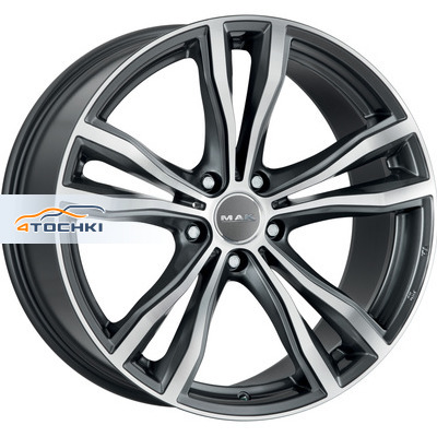 MAK 10,5x20/5x112 ET40 D66,6 X-Mode Gunmetal Mirror Face
