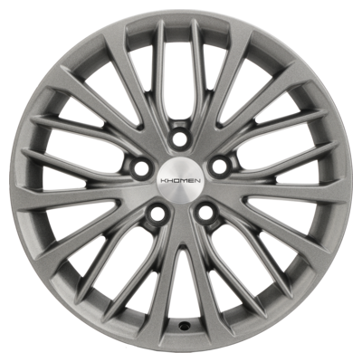 Khomen Wheels 7x17/5x114,3 ET45 D67,1 KHW1705 (CX-5/i40/X-Trail) G-Silver