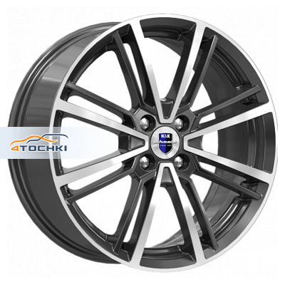 K&K 7x17/5x114,3 ET45 D66,1 Эрфурт (КС898) Алмаз черный