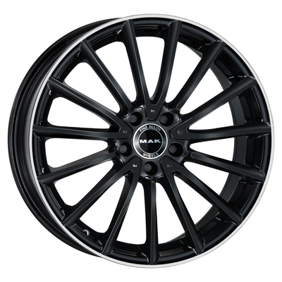 MAK 7,5x17/5x112 ET36 D66,6 Komet Gloss Black Mirror Ring