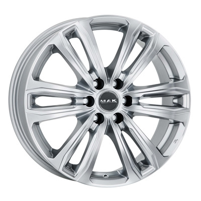 MAK 8x18/6x139,7 ET20 D112 Safari 6 Silver