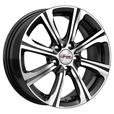 iFree 6x15/4x100 ET45 D67,1 Апероль (КС862) Блэк Джек