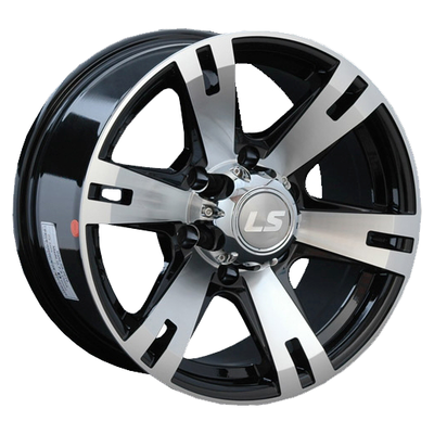 LS 8x17/6x139,7 ET25 D106,1 182 MBF (конус, Колпак+лого)