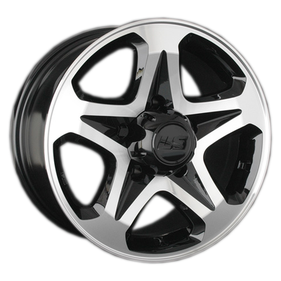 LS 7x16/5x139,7 ET5 D108,5 774 BKF (конус, Колпак+лого)