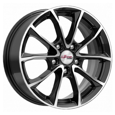 iFree 6,5x16/5x114,3 ET50 D66,1 Джет (КС914) Блэк Джек