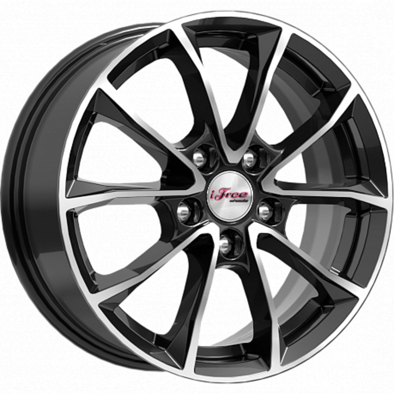 iFree 6,5x16/5x114,3 ET43 D67,1 Джет (КС914) Блэк Джек