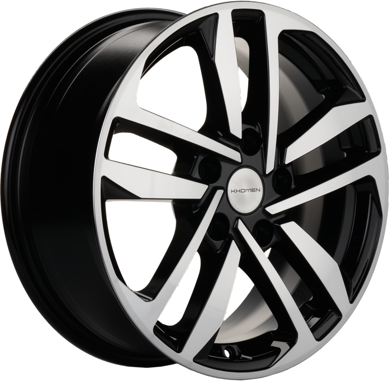 Khomen Wheels 6,5x16/5x114,3 ET40 D66,1 KHW1612 (Qashqai/Tiida) Black-FP