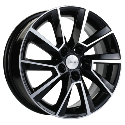 Khomen Wheels 6x15/5x100 ET38 D57,1 KHW1507 (Rapid/Fabia) Black-FP