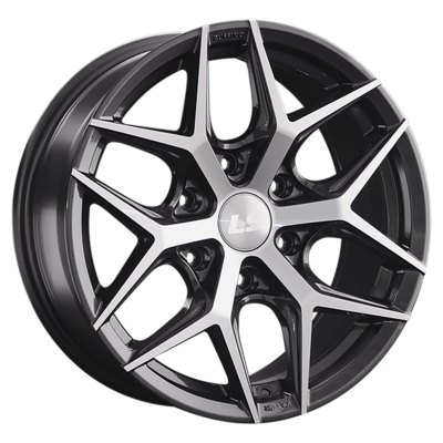 LS 8x18/6x139,7 ET38 D67,1 1303 GMF (конус, Колпак+лого)