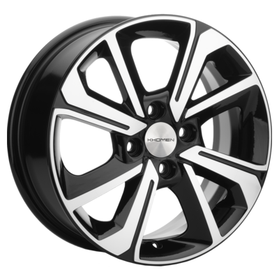 Khomen Wheels 6x15/4x98 ET36 D58,6 KHW1501 (Lada Granta) Black-FP