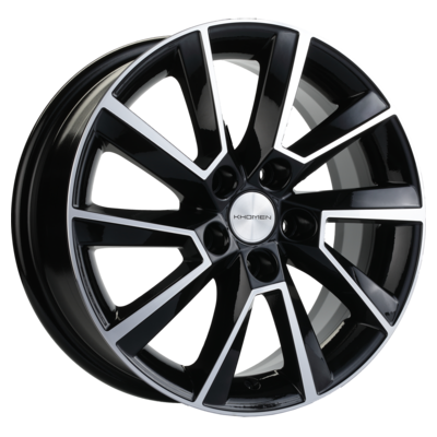 Khomen Wheels 6x15/5x105 ET39 D56,6 KHW1507 (Aveo) Black-FP