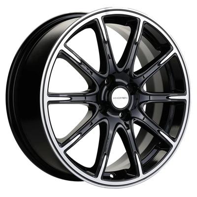 Khomen Wheels 6,5x17/4x100 ET41 D60,1 KHW1707 (XRay) Black-FP