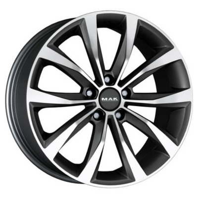 MAK 7x17/5x98 ET41 D58,1 Wolf Gunmetal Mirror Face