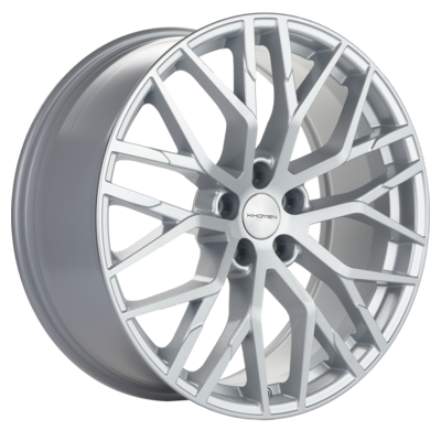 Khomen Wheels 8,5x20/5x112 ET20 D66,5 KHW2005 (Q8) Brilliant Silver-FP