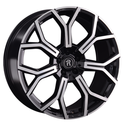 Replay 9,5x21/5x120 ET49 D72,6 LR80 BKF (конус, C570)