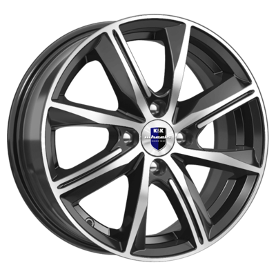 K&K 7x16/5x114,3 ET45 D67,1 Арнар (КС904) Алмаз черный