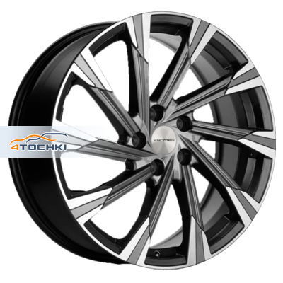Khomen Wheels 7,5x19/5x114,3 ET50,5 D67,1 KHW1901 (Sportage) Gray-FP