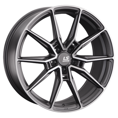 LS FlowForming 8,5x20/5x112 ET35 D66,6 RC58 MGMF (конус)