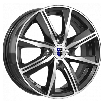 K&K 7x17/5x112 ET40 D57,1 Арнар-оригинал (КС896) Алмаз черный