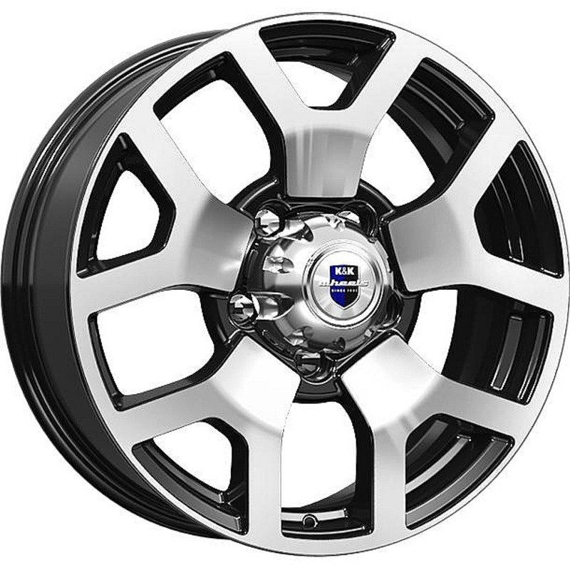 K&K 7x18/5x139,7 ET35 D108,5 Намиб (КС775) Алмаз черный