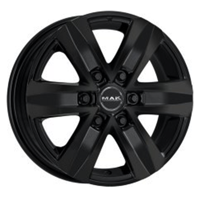 MAK 8,5x20/6x114,3 ET45 D66,1 Stone 6 Gloss Black