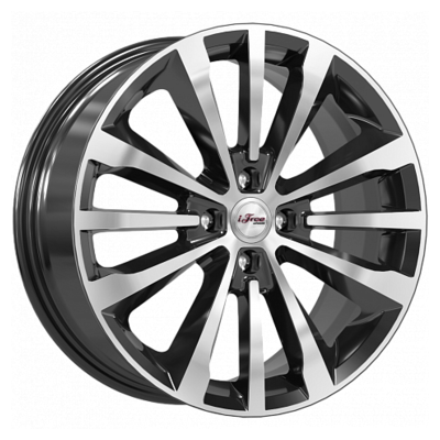 iFree 7x17/4x100 ET45 D67,1 Андерсен (КС912) Блэк Джек