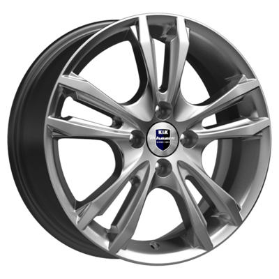 K&K 6x16/5x114,3 ET43 D67,1 Samara-оригинал (КС866) Дарк платинум
