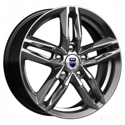 K&K 6x16/5x100 ET38 D57,1 Sayan (КС731) Дарк платинум