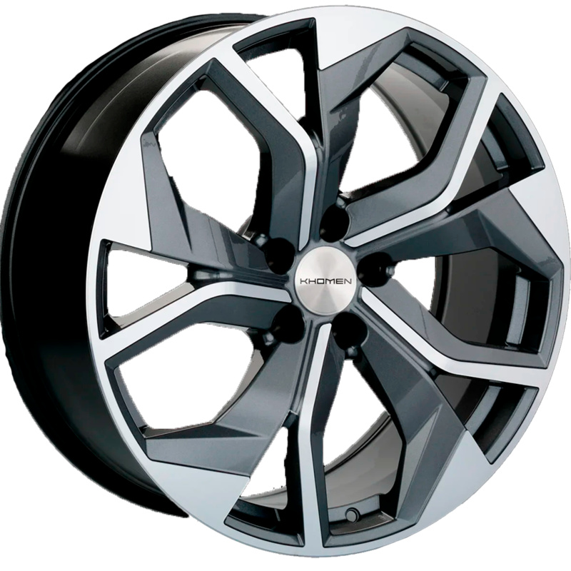Khomen Wheels 8,5x20/5x112 ET33 D66,6 KHW2006 (Audi/VW) Gray-FP