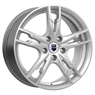 K&K 7x17/4x100 ET45 D54,1 Солар (КС875) Сильвер SK
