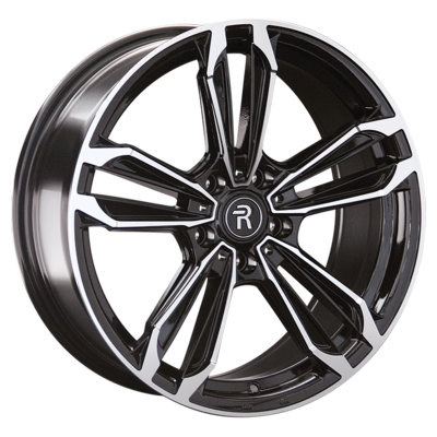 Replay 8x18/5x114,3 ET30 D60,1 LX174 BKF (конус, C570)