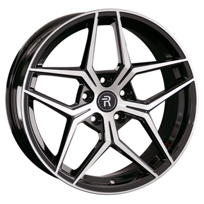 Replay 8x18/5x114,3 ET30 D60,1 LX191 BKF (конус, C570)