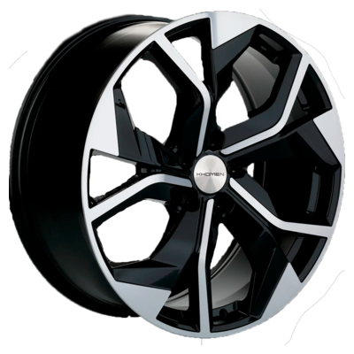 Khomen Wheels 8,5x20/5x114,3 ET35 D60,1 KHW2006 (RX) Black-FP