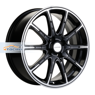 Khomen Wheels 6,5x17/4x100 ET50 D60,1 KHW1707 (Lada Vesta) Black-FP