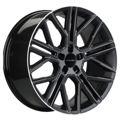 Khomen Wheels 9,5x21/5x120 ET49 D72,6 KHW2101 (RRover) Black matt MR