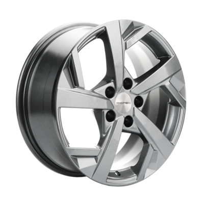 Khomen Wheels 7x17/5x112 ET43 D57,1 KHW1712 (Karoq/Octavia/Passat/Tiguan) Gray (сфера)