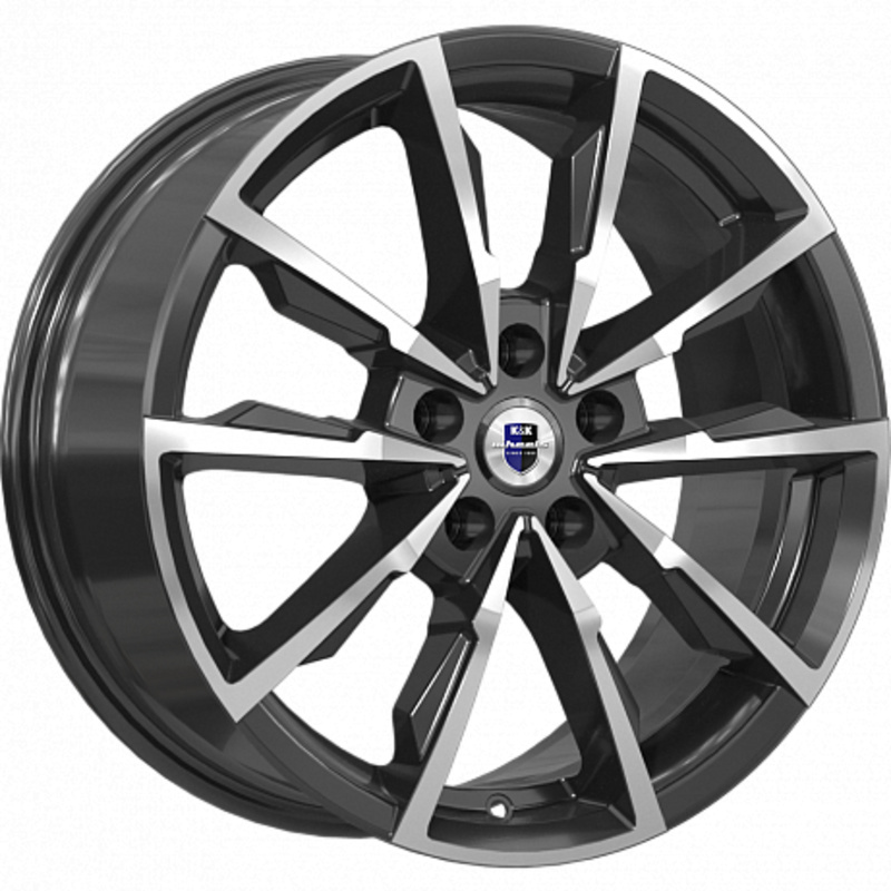 K&K 7,5x17/5x108 ET45 D67,1 Меренге (КС902) Алмаз черный