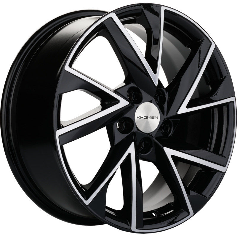 Khomen Wheels 7x17/5x108 ET40 D60,1 KHW1714 (Chery Tiggo/Tiggo 7 Pro) Black-FP