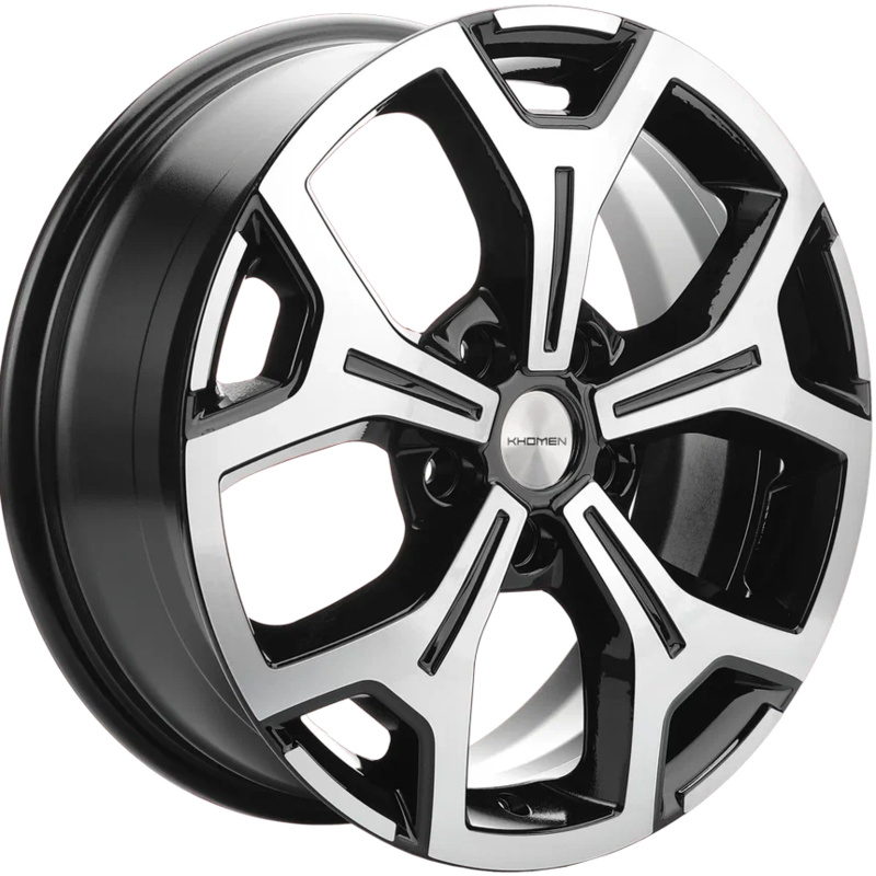 Khomen Wheels 6,5x17/5x114,3 ET45 D54,1 KHW1710 (Coolray) Black-FP