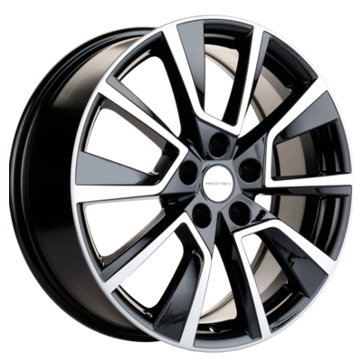 Khomen Wheels 7x18/5x114,3 ET50 D54,1 KHW1802 (Coolray) Black-FP