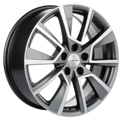 Khomen Wheels 7x18/5x114,3 ET37 D66,5 KHW1802 (Dargo/Jolion) Gray-FP