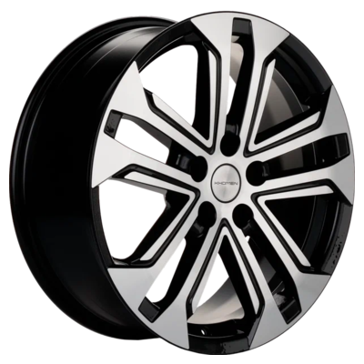 Khomen Wheels 7x18/5x114,3 ET37 D66,5 KHW1803 (Dargo/Jolion) Black-FP
