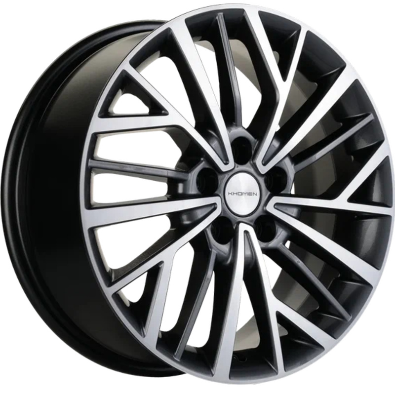 Khomen Wheels 7x17/5x114,3 ET45 D60,1 KHW1717 (Changan/Geely/Lexus/Toyota) Gray-FP