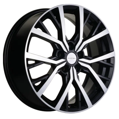 Khomen Wheels 7x18/5x114,3 ET50 D54,1 KHW1806 (Coolray) Black-FP