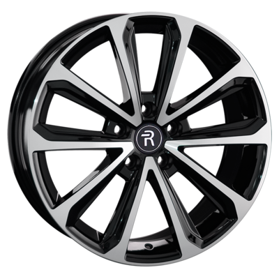 Replay 8x18/5x114,3 ET30 D60,1 LX158 BKF (конус, C570)