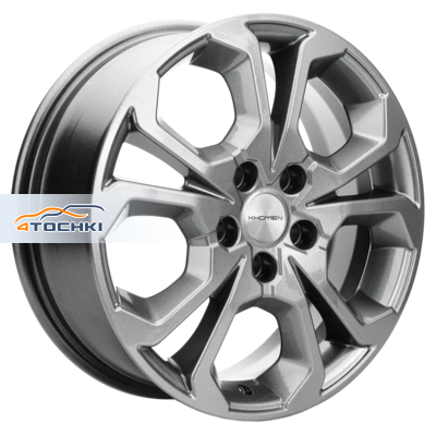 Khomen Wheels 6,5x17/5x114,3 ET45 D54,1 KHW1711 (Coolray) Gray