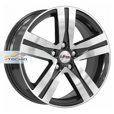 iFree 7x17/5x114,3 ET45 D66,1 Rebel (КС913) Блэк Джек