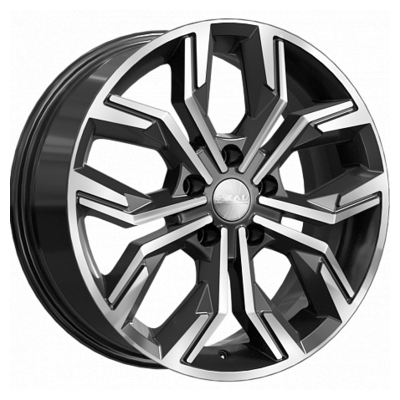СКАД 7x17/5x100 ET38 D67,1 Амиата (КЛ327) Алмаз